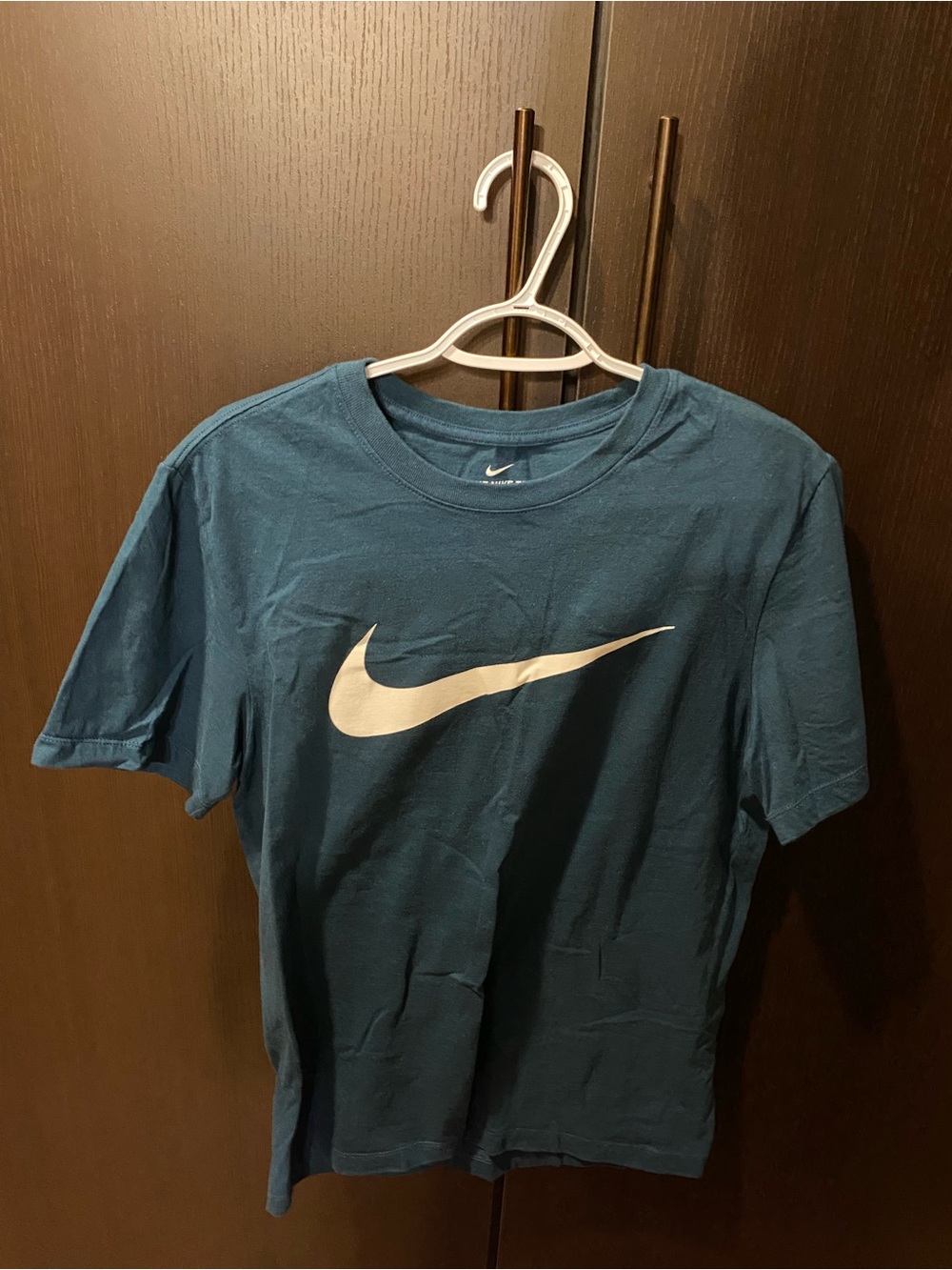 Nike Teal Blue Swoosh Tee